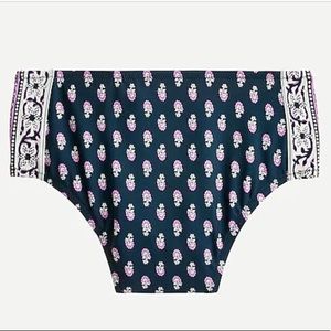NWT JCrew HighRise Bottom Midnight Block Best Buds